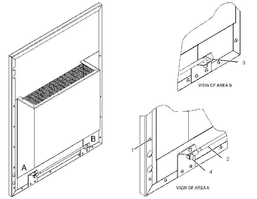 DOOR AS-REAR 2612600 CAT