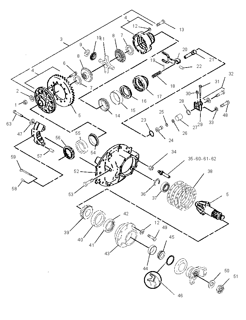 CARRIER GP-DIFFERENTIAL 1G8502 CAT