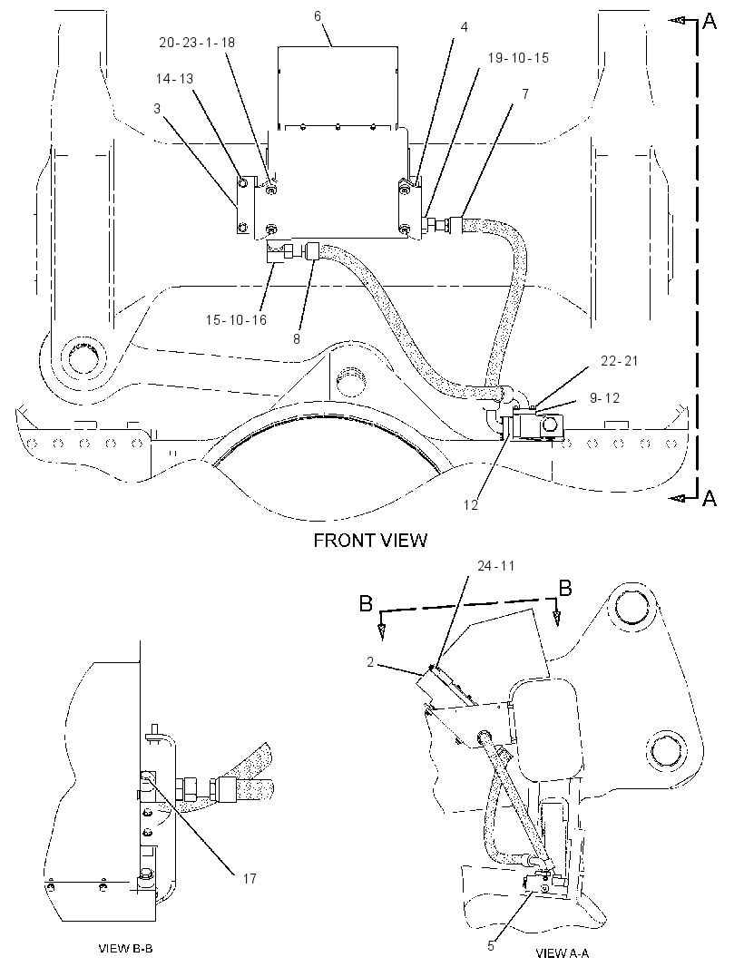 COOLER GP-REAR AXLE OIL 1837980 CAT
