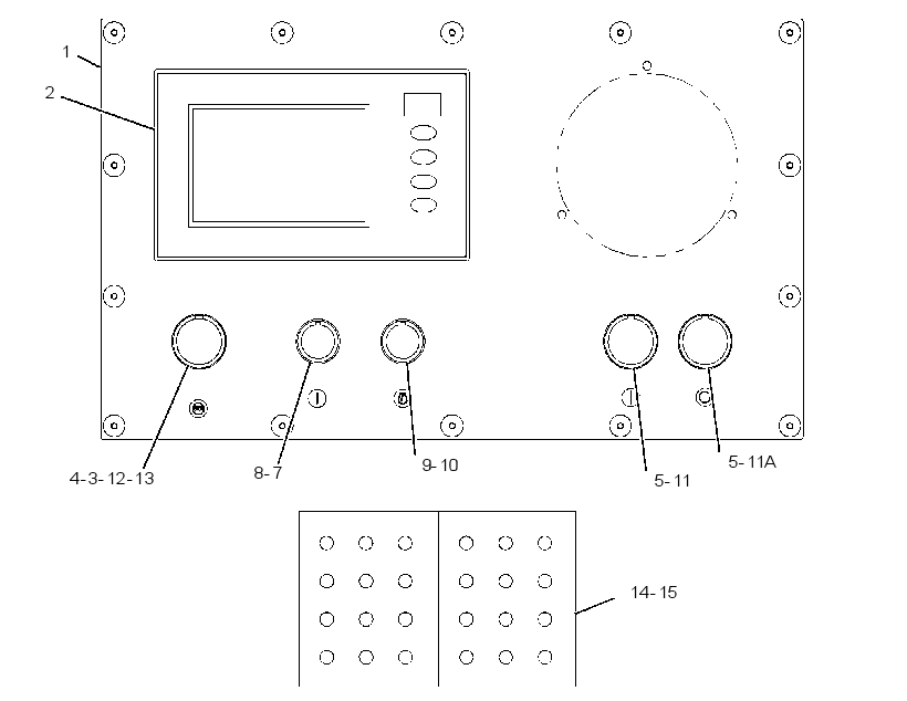 PANEL GP-PILOT HOUSE INSTR 2577948 CAT