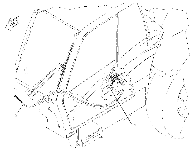 LEVER GP-HAND CONTROL 2399698 CAT