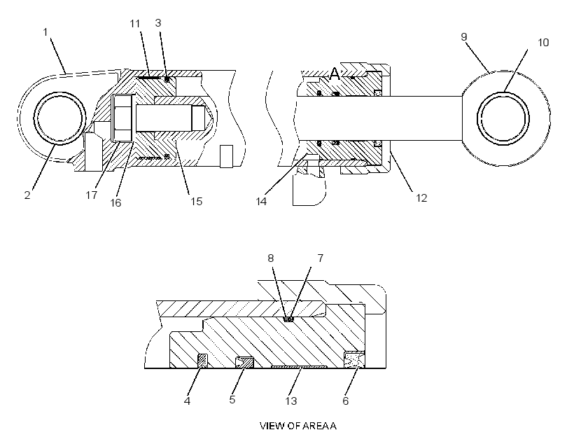CYLINDER GP-ARCH 1607610 CAT