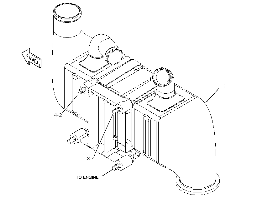 COOLER GP-CLEAN GAS INDUCTION 2722381 CAT