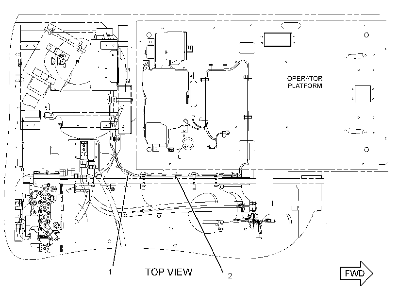 WIRING GP-AUXILIARY CONTROL 2720128 CAT