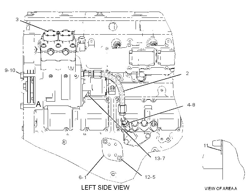 PUMP & MTG GP-FUEL INJECTION 2744837 CAT