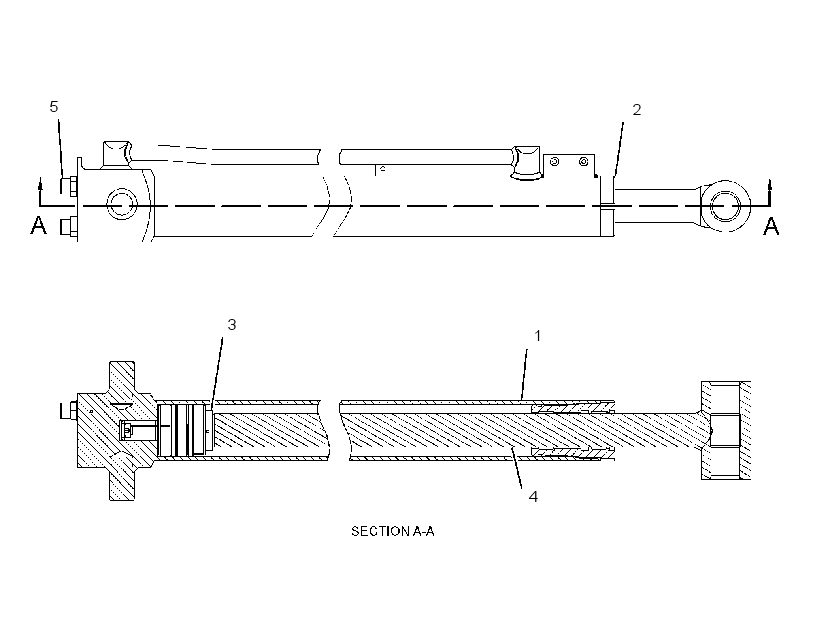 CYLINDER GP-TELESCOPING 2493643 CAT