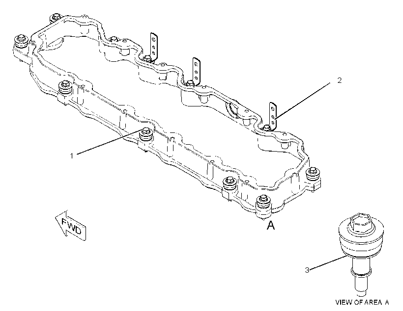 FASTENER GP-VALVE COVER 2124287 CAT
