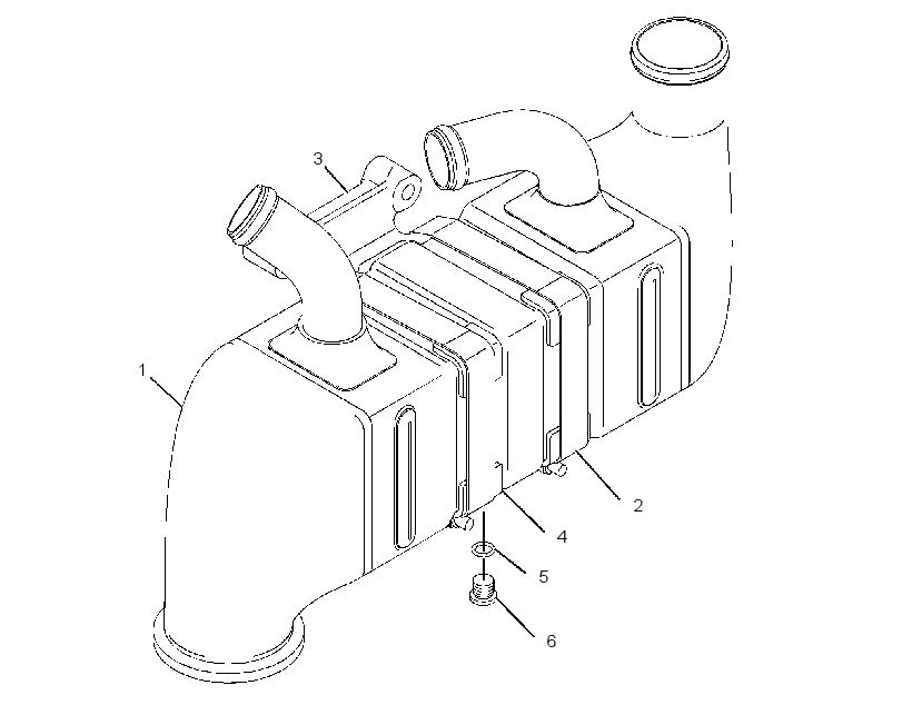 COOLER GP-CLEAN GAS INDUCTION 2722382 CAT