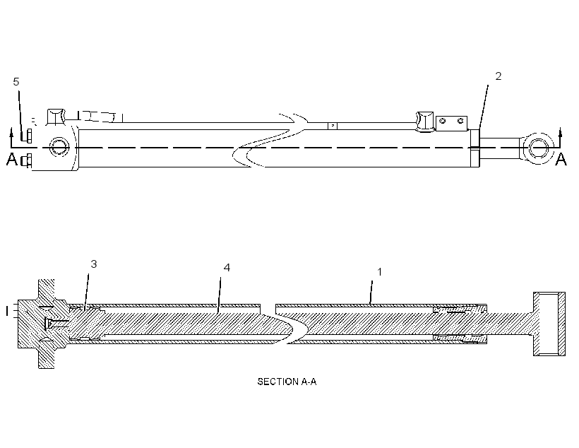 CYLINDER GP-TELESCOPING 2493644 CAT