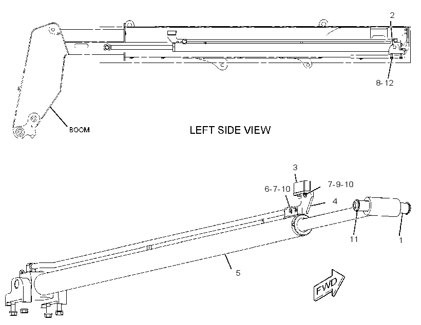 CYLINDER & MTG GP-TELESCOPING 2082600 CAT