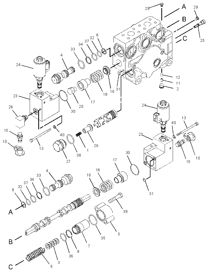 VALVE GP-WINCH CONTROL 2117816 CAT