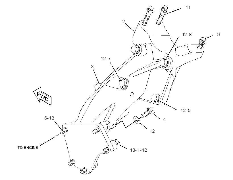 MOUNTING GP-ACTUATOR 2745744 CAT