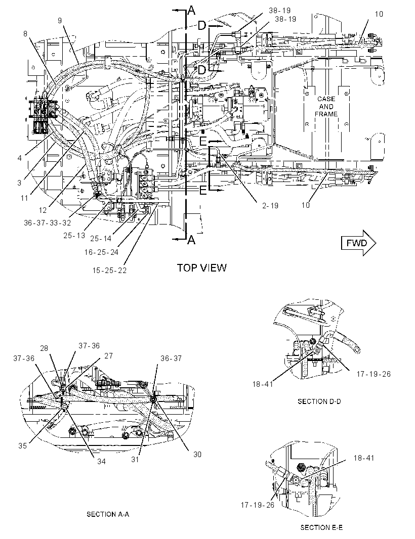 LINES GP-BULLDOZER 2658159 CAT