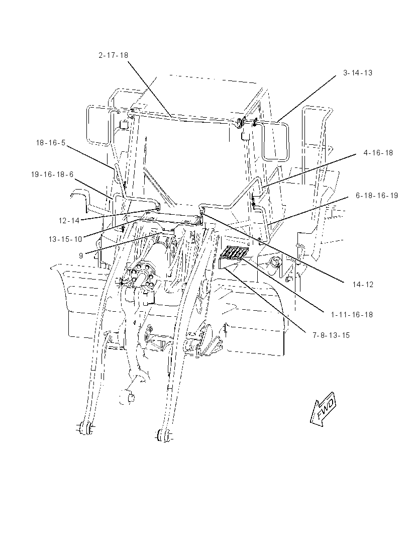 HANDRAIL & STEP GP 2577609 CAT