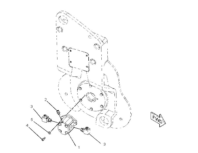 MOTOR & MTG GP-VIBRATORY 2554074 CAT