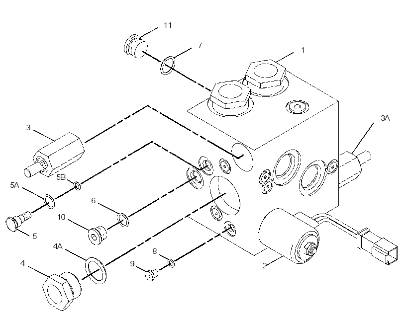 VALVE GP-FAN REVERSING 1622191 CAT