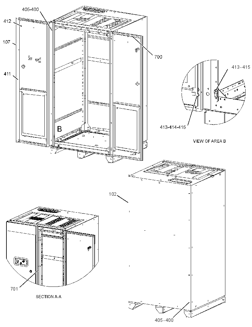 ENCLOSURE GP-POWER SUPPLY 2441407 CAT