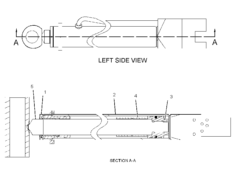 CYLINDER GP-TELESCOPING 2413156 CAT