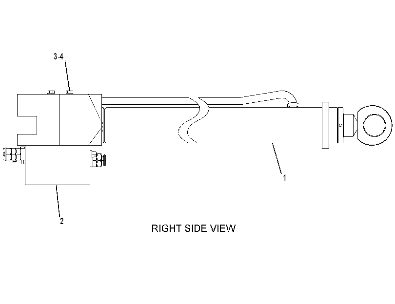 CYLINDER & VALVE GP-TELESCOPE 2421754 CAT