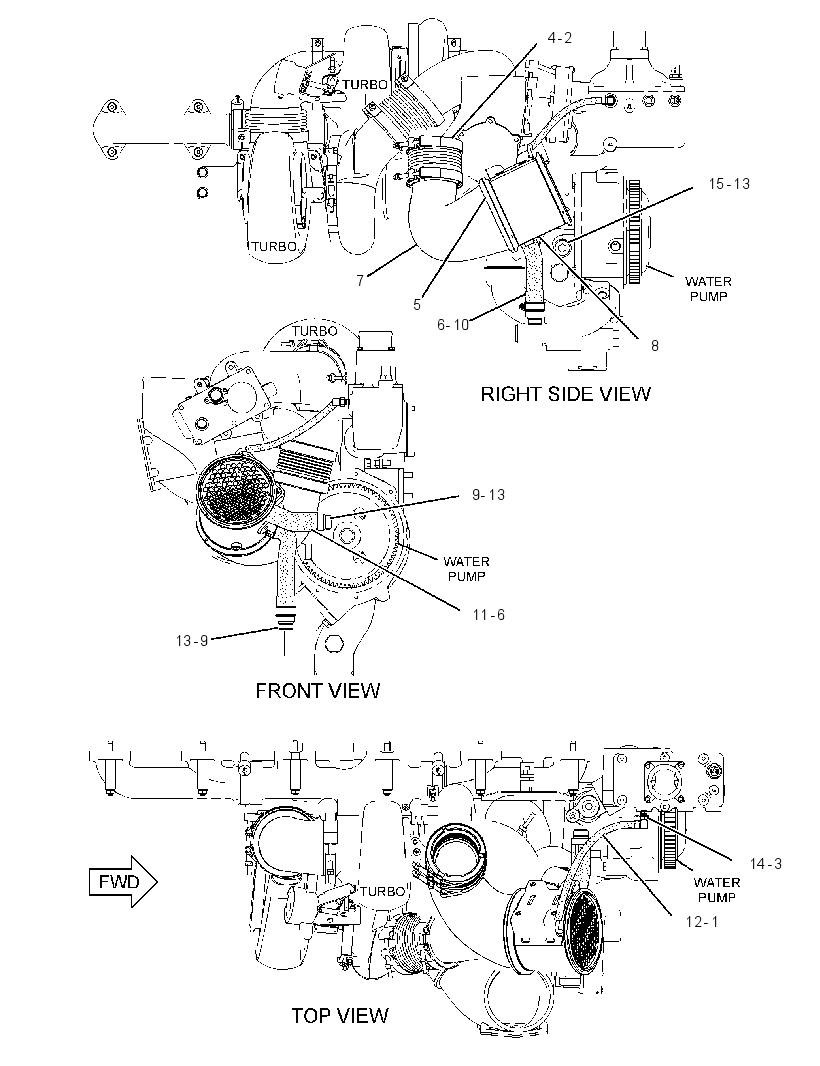 PRECOOLER GP 2729892 CAT