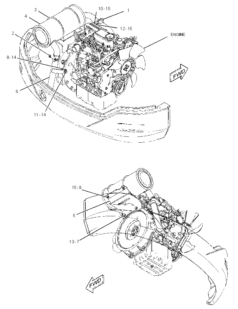 Глушитель 2403268 CAT