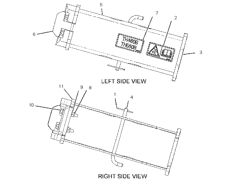 BRACE GP-CYLINDER 2464336 CAT