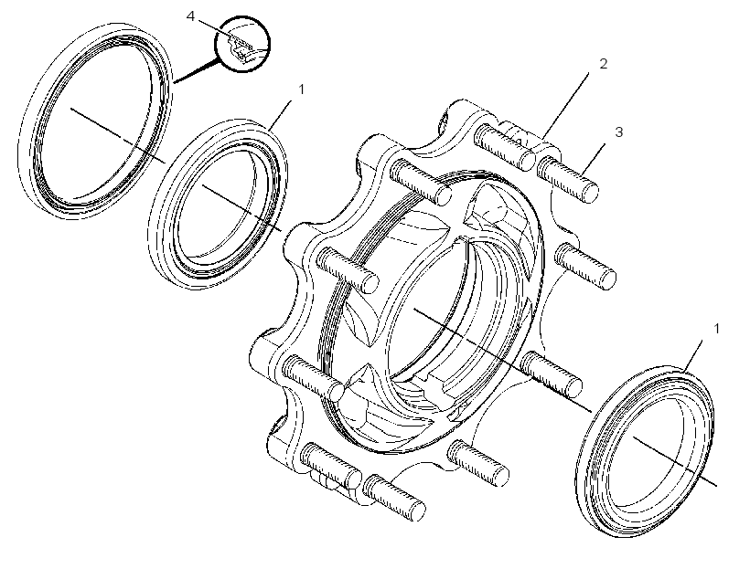 FLANGE GP-WHEEL 2161609 CAT