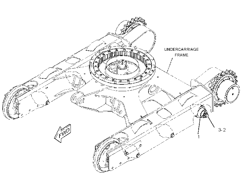 ROLLER GP-TRACK-CENTER FLANGE 2249983 CAT
