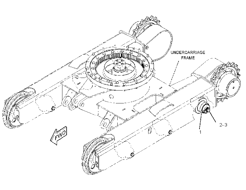 ROLLER GP-TRACK-CENTER FLANGE 2249229 CAT