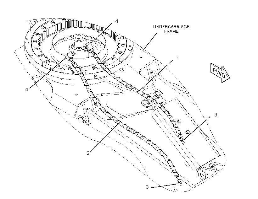 LINES GP-BLADE 2415569 CAT