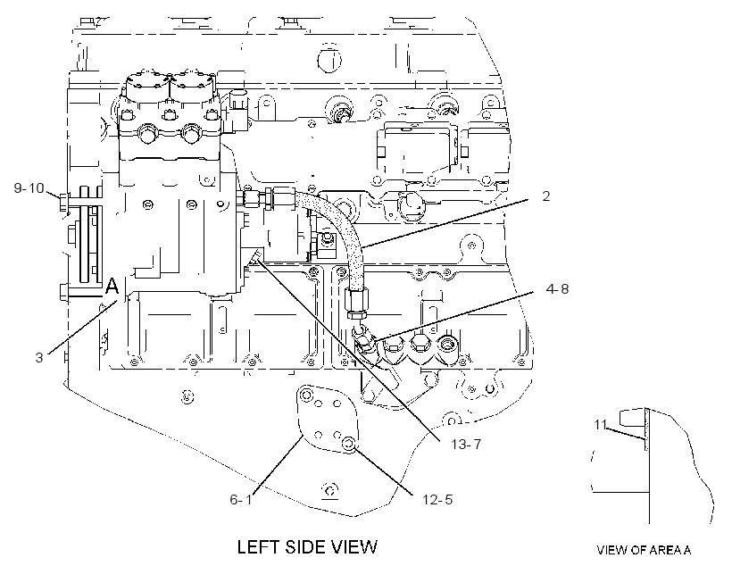 PUMP & MTG GP-FUEL INJECTION 2744831 CAT