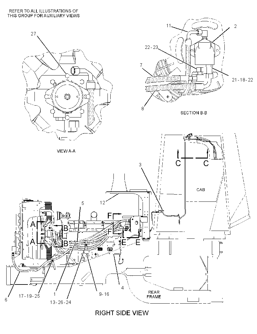 CONTROL & LINES GP-FAN 1898361 CAT