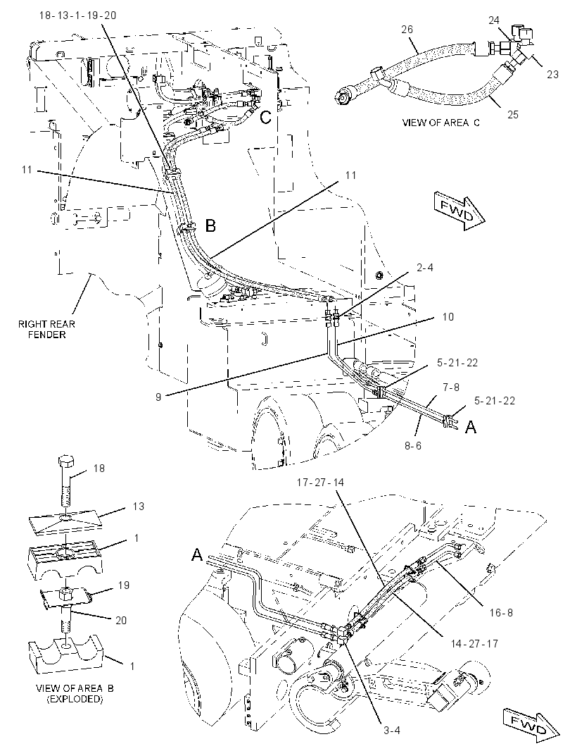 LINES GP-TRUCK HITCH 2512090 CAT