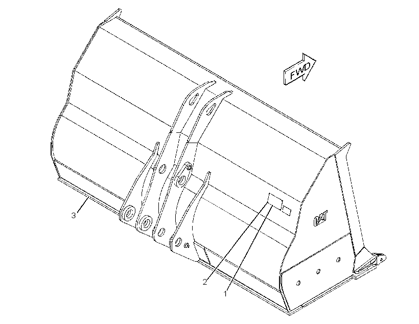BUCKET GP-PENETRATION 2707439 CAT