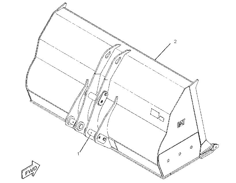 BUCKET AS-PENETRATION 2519879 CAT