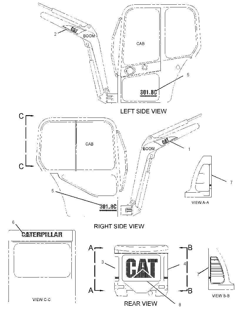 Плёнка 2453349 CAT