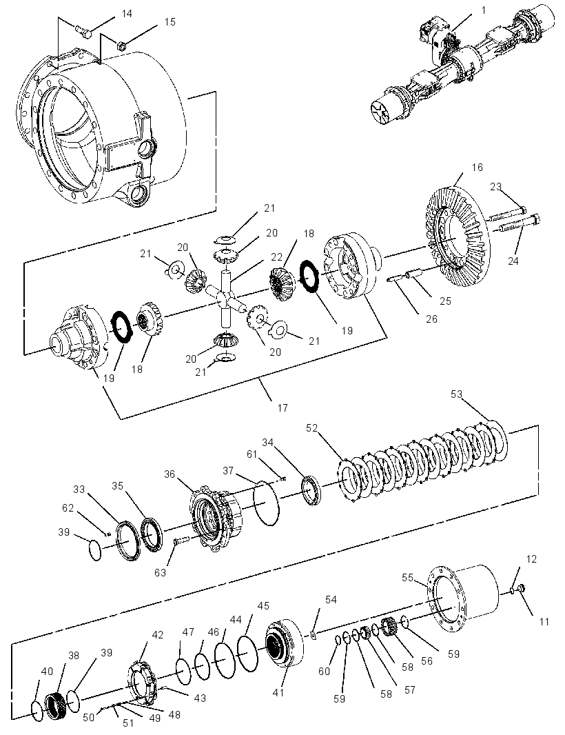 AXLE & TRANSMISSION AR 2374545 CAT