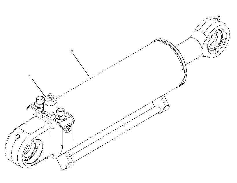 CYLINDER & VALVE GP-BOOM 2497545 CAT