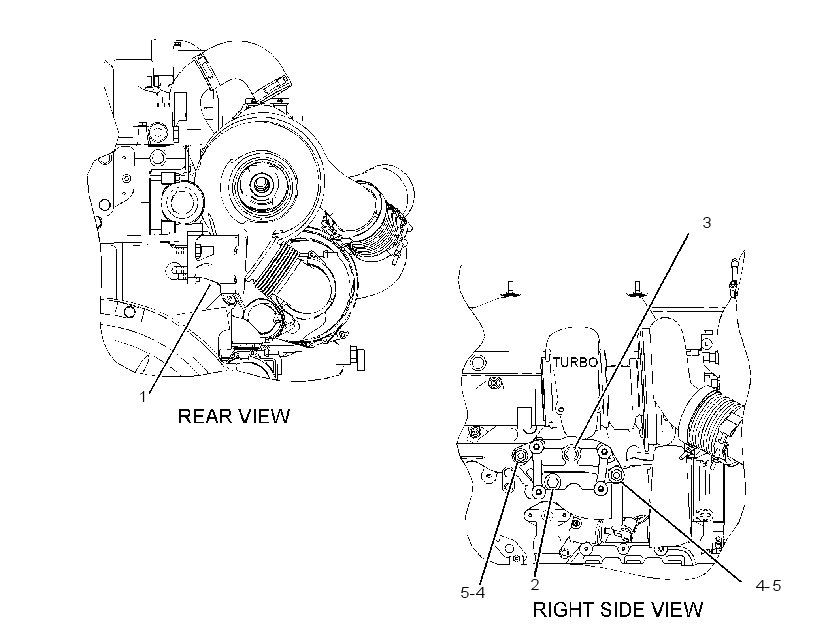 SUPPORT GP-TURBOCHARGER 2726112 CAT