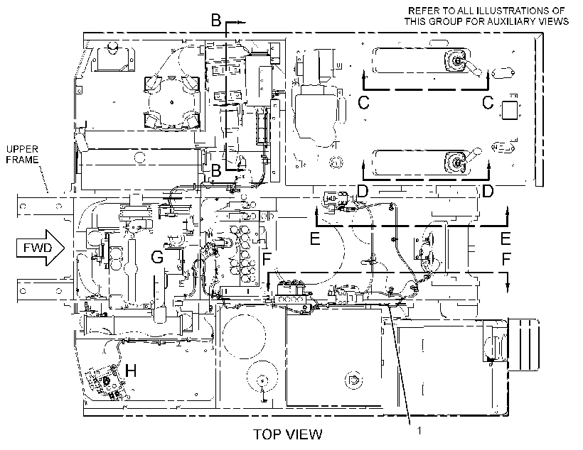 WIRING GP-AUXILIARY CONTROL 2041679 CAT