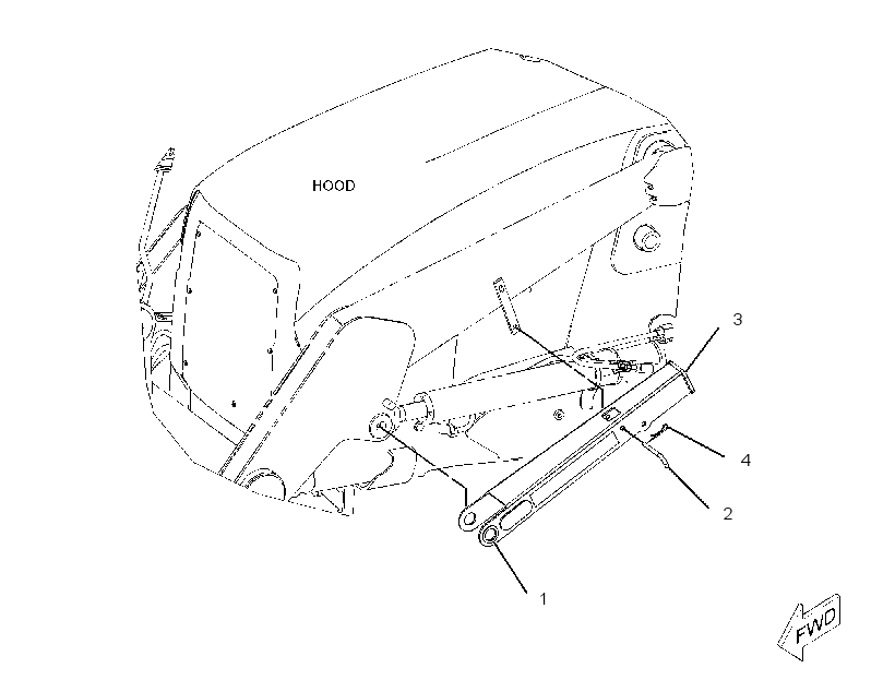 BRACE GP-LIFT CYLINDER 2180745 CAT
