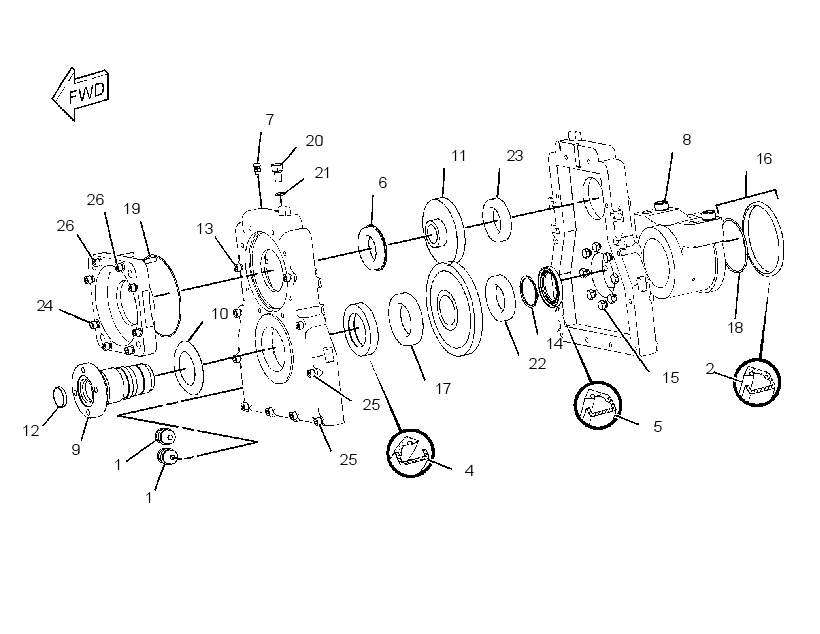 DRIVE GP-HYDROSTATIC 2494797 CAT