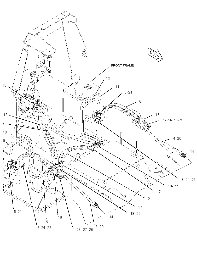 LINES GP-DECKING BLADE 2578490 CAT