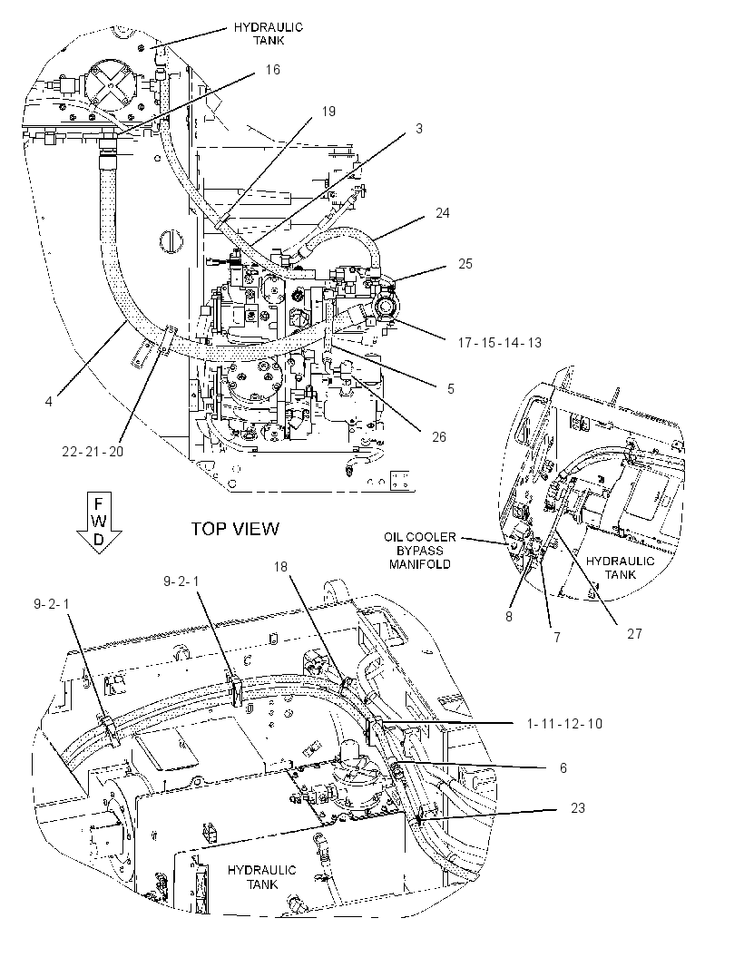 LINES GP-GENERATOR DRIVE 2319066 CAT