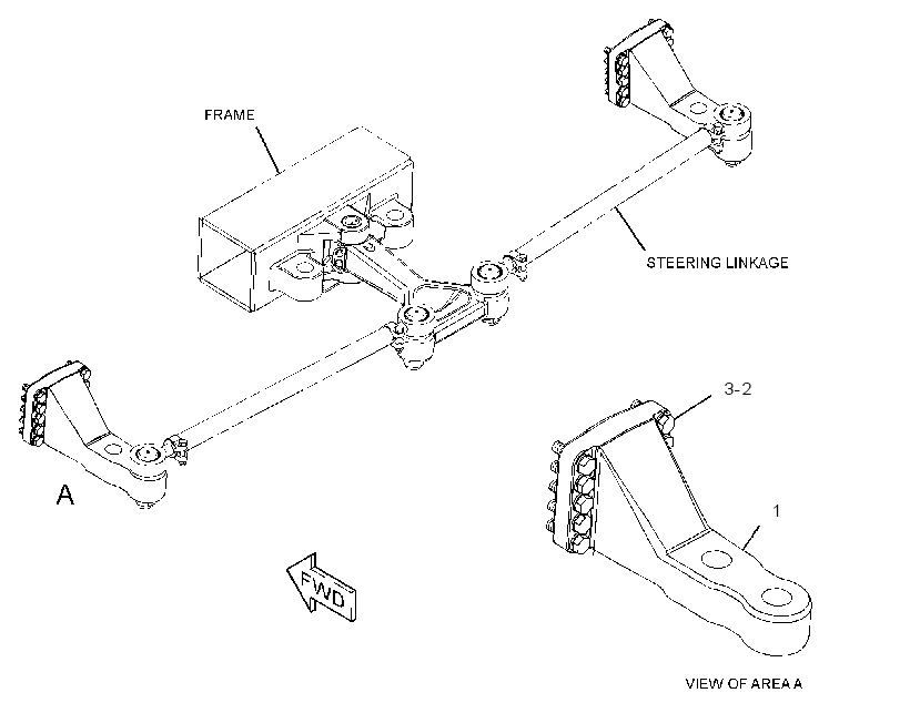 ARM GP-STEERING 2450921 CAT