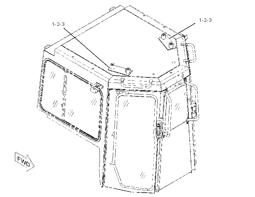 MOUNTING GP-AIR CONDITIONER 2527169 CAT