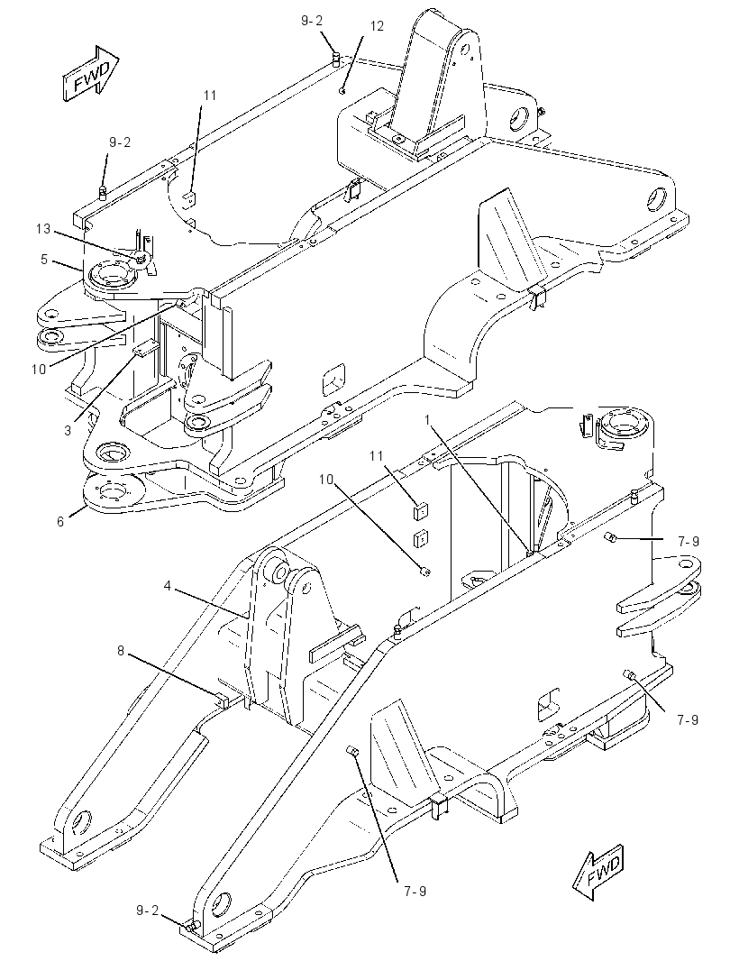 FRAME AS-FRONT 2693445 CAT
