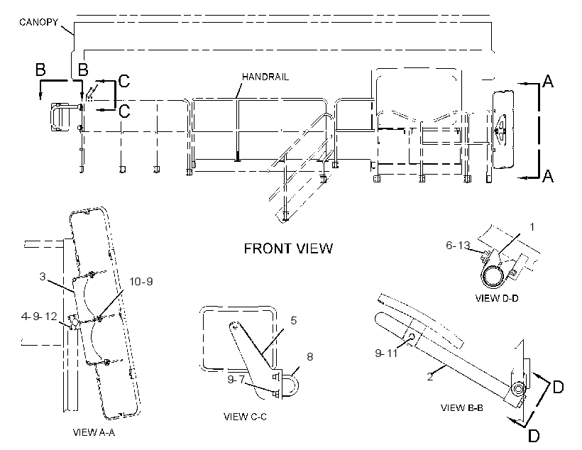 BRACKET GP-MIRROR 2404785 CAT
