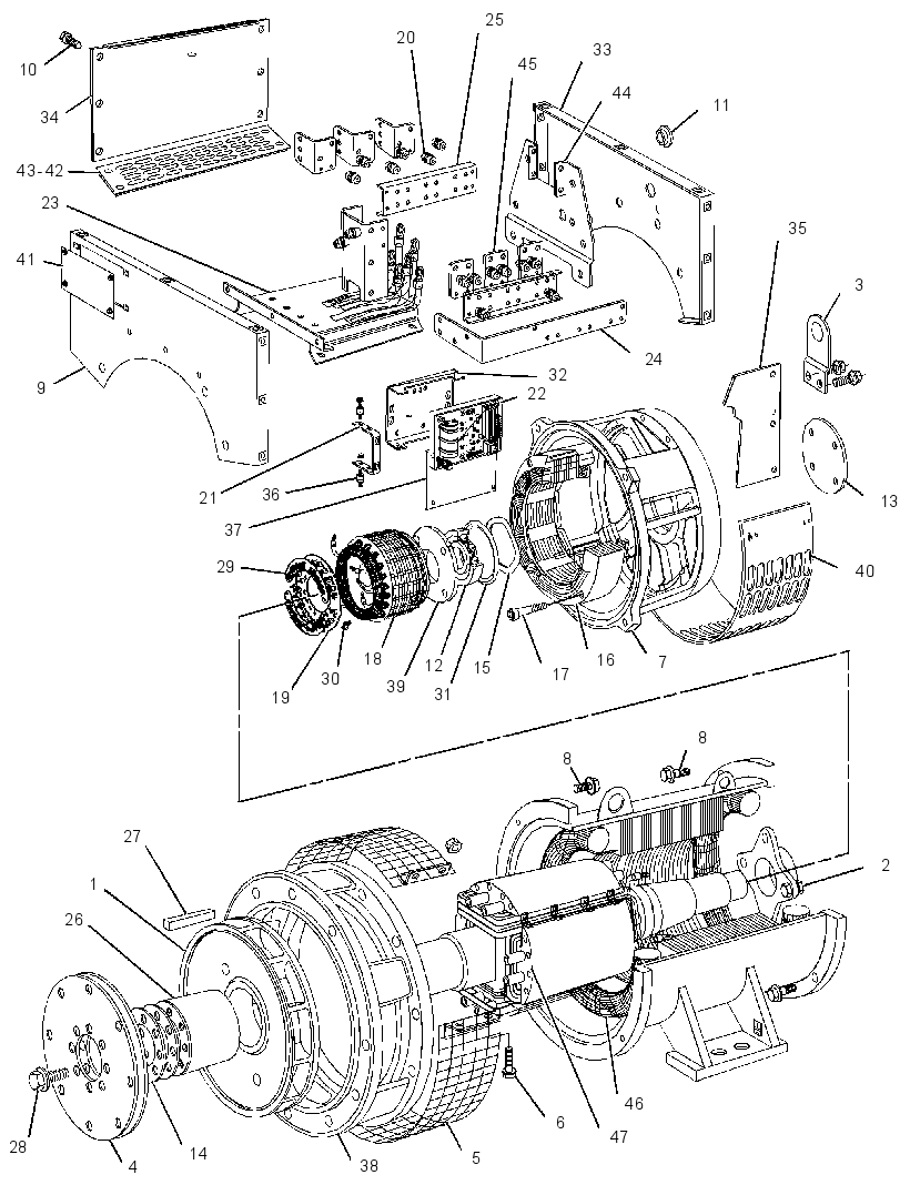 Генератор 2672499 CAT