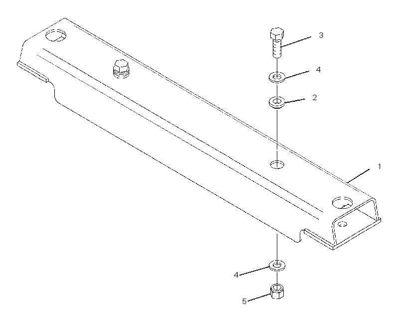 MOUNTING GP-BEAM 2654842 CAT